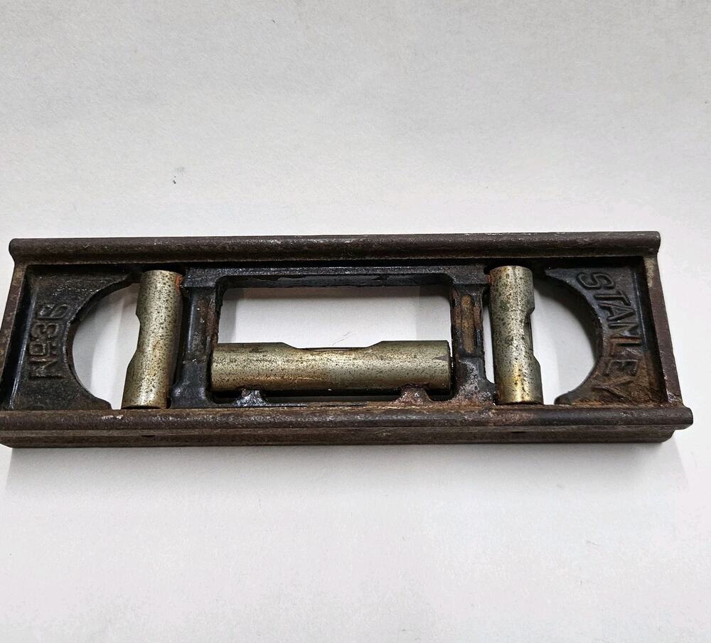 VTG Stanley No.36 6" Cast Iron Level Metal Tool Carpentry